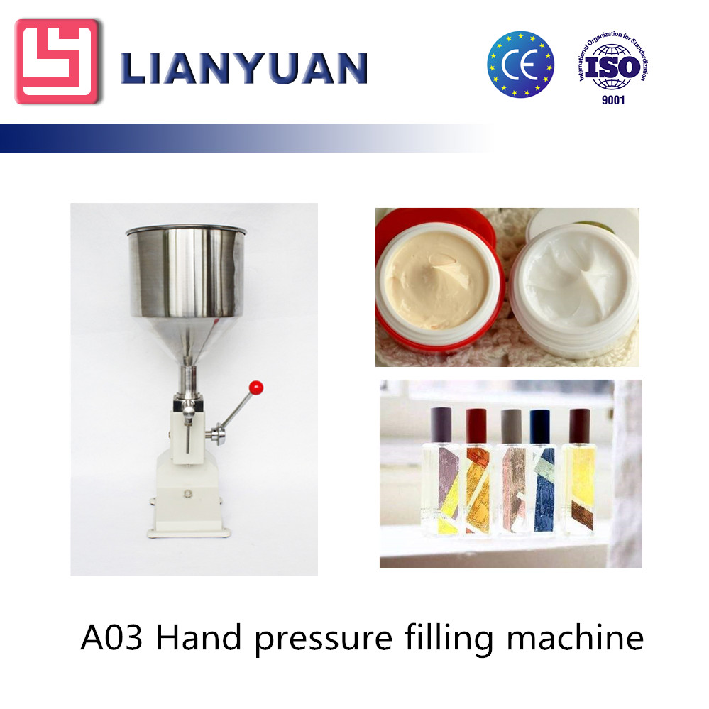 A03 hand pressure filling machine
