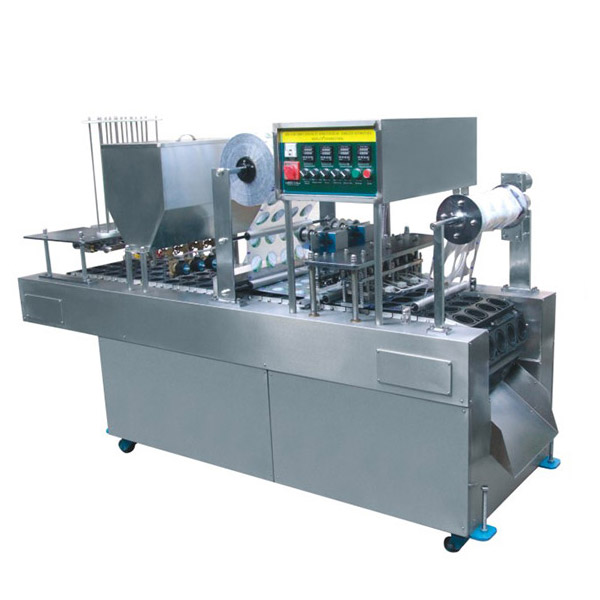 CD-20A 4Holes Mechanical Type Cup Filling And Sealing Machine